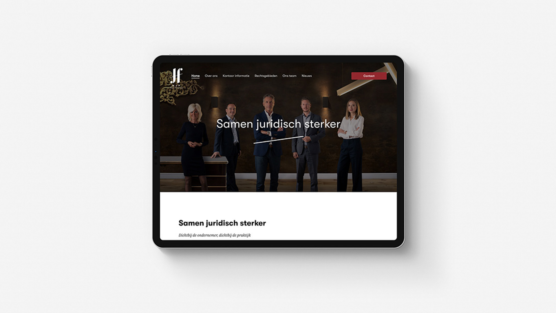 HJF website HJF website